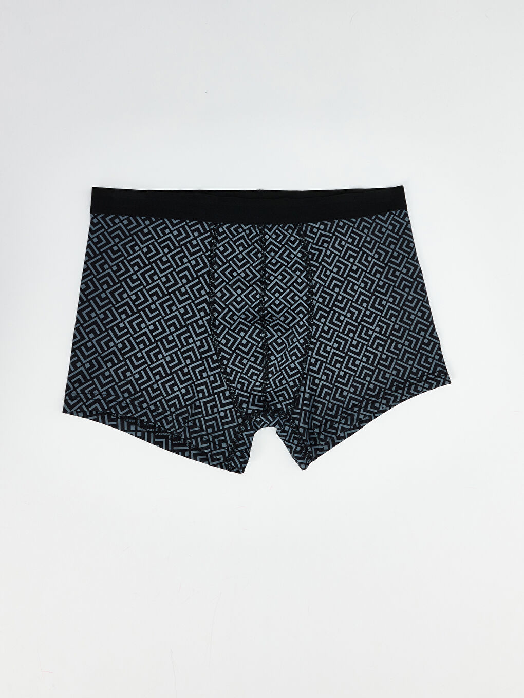 Gri Pamuklu Esnek Erkek Boxer-1