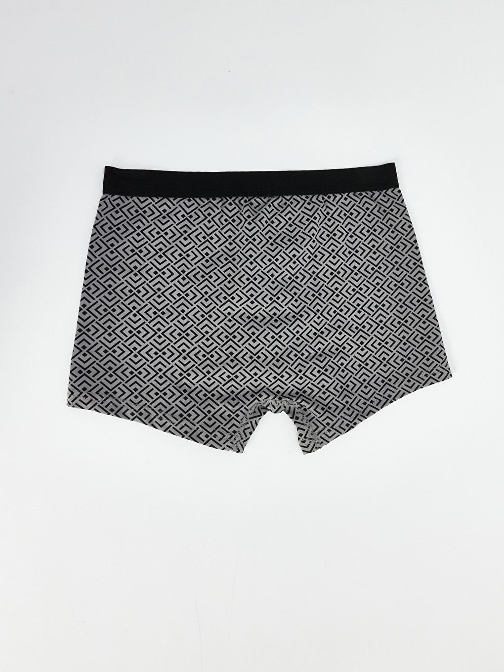 Gri Pamuklu Esnek Erkek Boxer-1