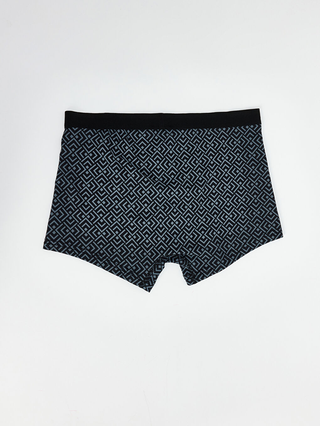 Siyah Standart Kalıp Pamuklu Esnek Erkek Boxer 5'li-2