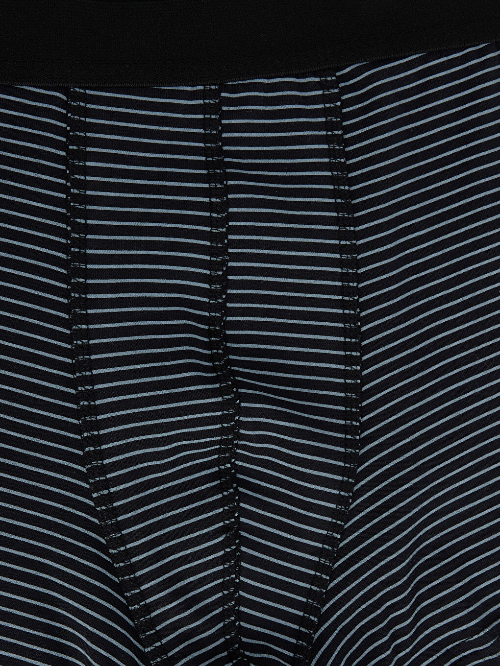 Siyah Standart Kalıp Pamuklu Esnek Erkek Boxer 5'li-6