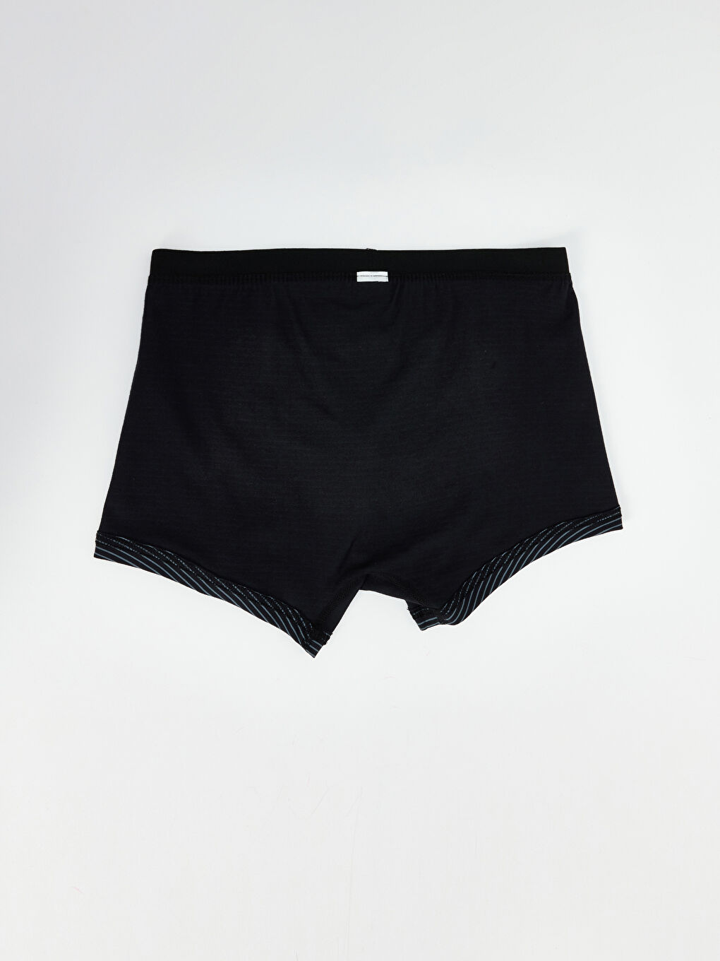 Siyah Standart Kalıp Pamuklu Esnek Erkek Boxer 5'li-8