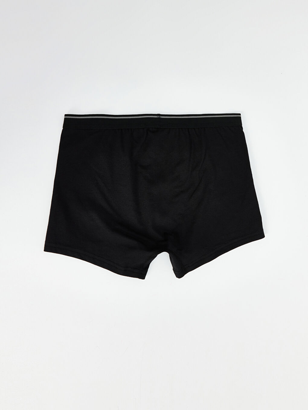 Siyah Standart Kalıp Pamuklu Esnek Erkek Boxer 5'li-9