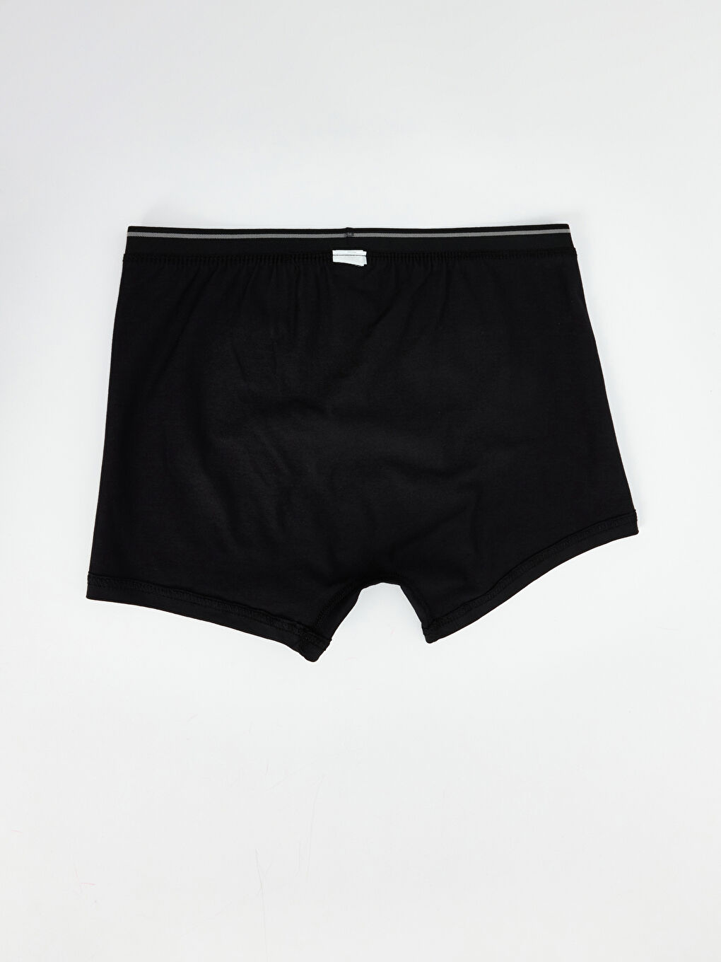 Siyah Standart Kalıp Pamuklu Esnek Erkek Boxer 5'li-13