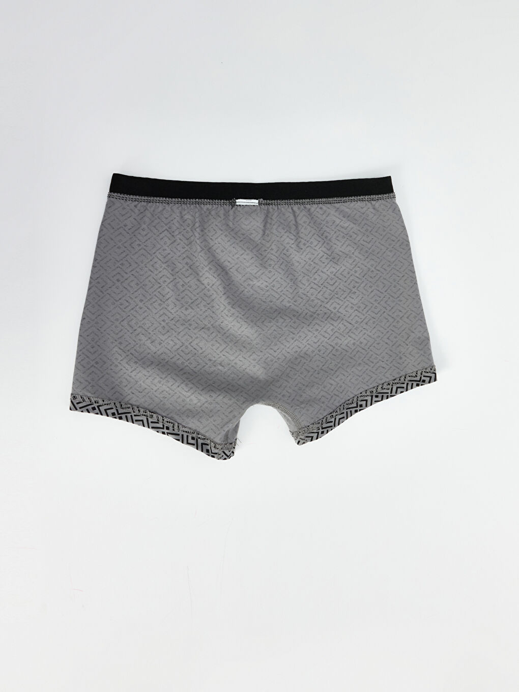 Siyah Standart Kalıp Pamuklu Esnek Erkek Boxer 5'li-16