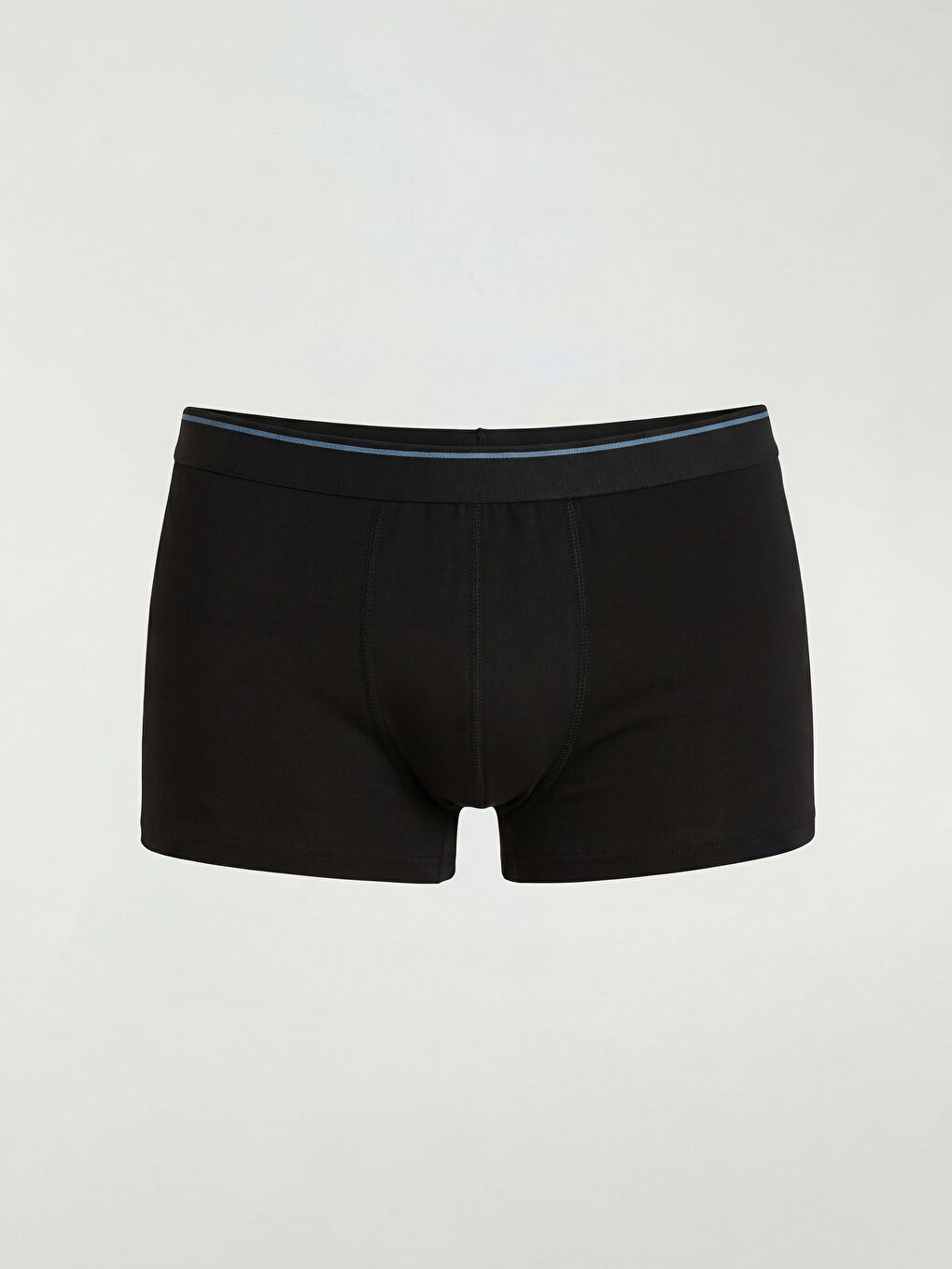 Siyah Standart Kalıp Pamuklu Esnek Erkek Boxer 3'lü-3