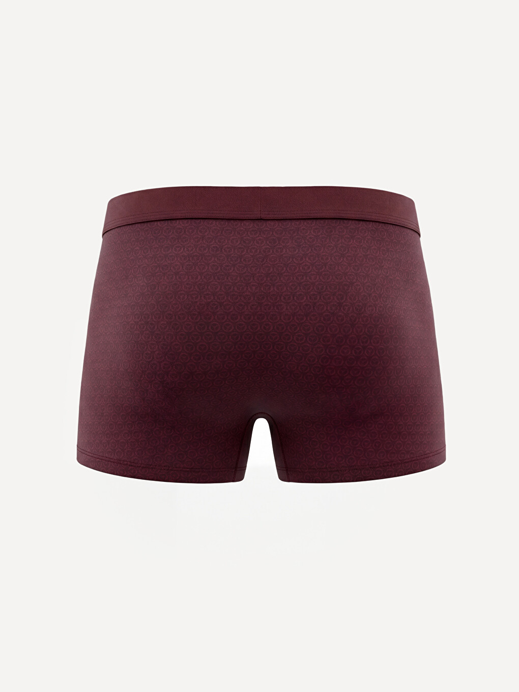 Bordo Pamuklu Esnek Erkek Boxer-1