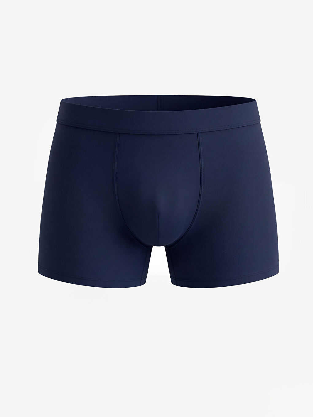 Lacivert Standart Kalıp Pamuklu Esnek Erkek Boxer 5'li-5