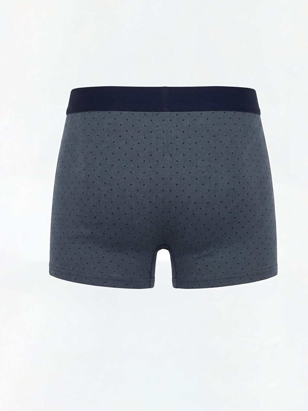 Lacivert Standart Kalıp Pamuklu Esnek Erkek Boxer 3'lü-4