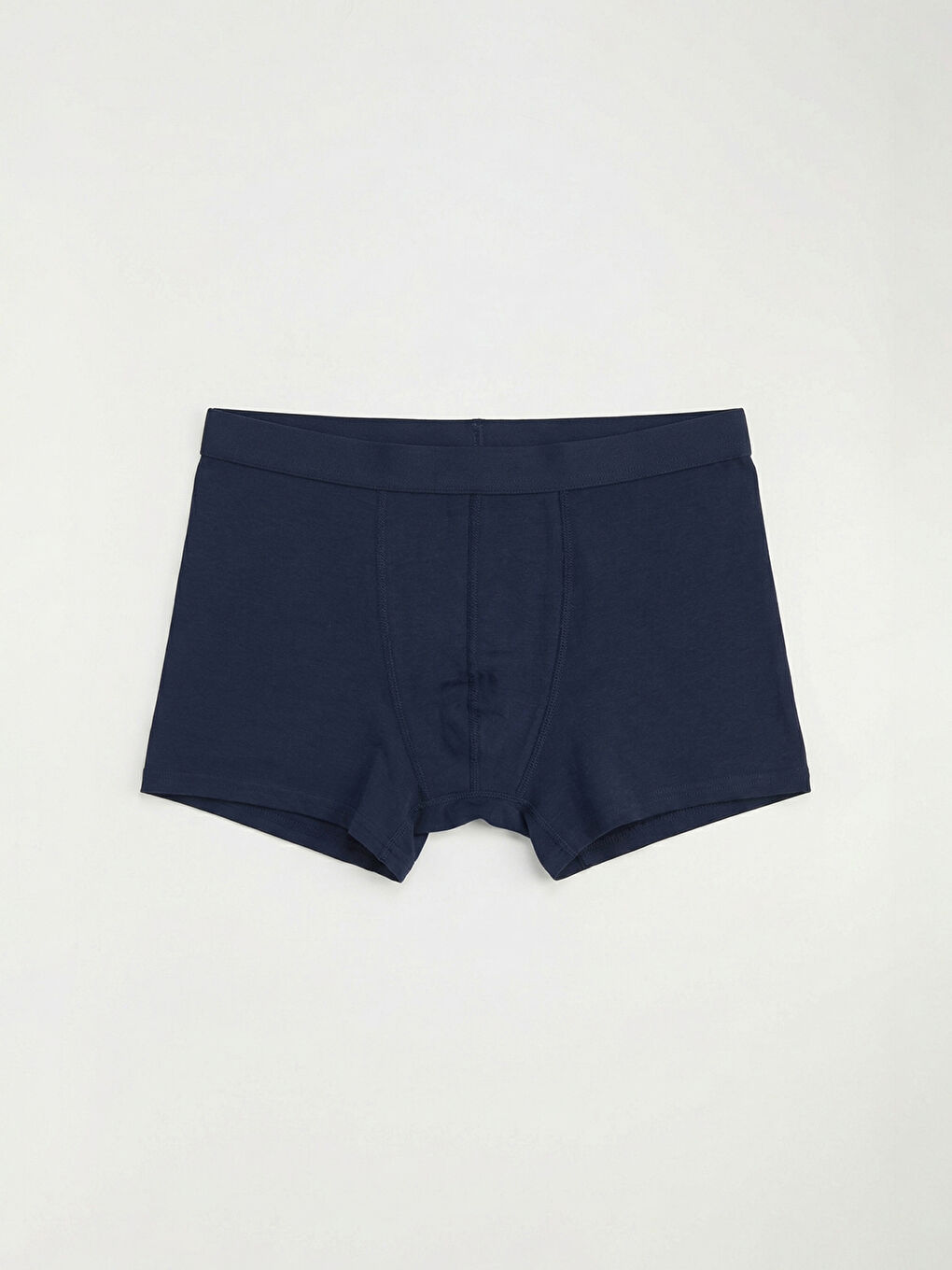 Lacivert Standart Kalıp Pamuklu Esnek Erkek Boxer 3'lü-5