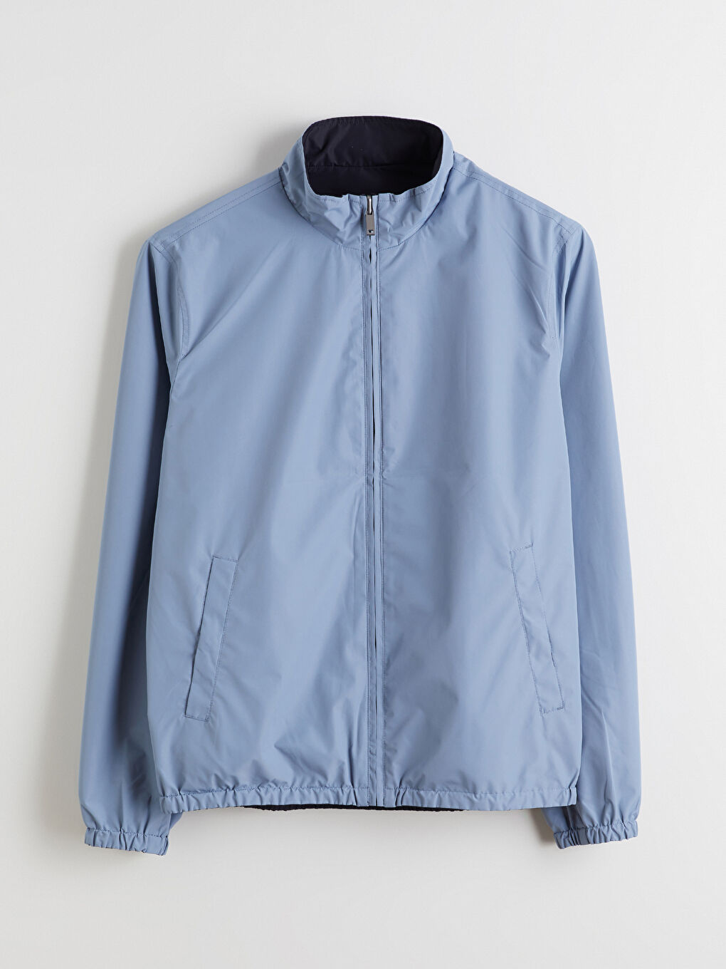 Men's Standard Fit Stand-Up Collar Jacket-7