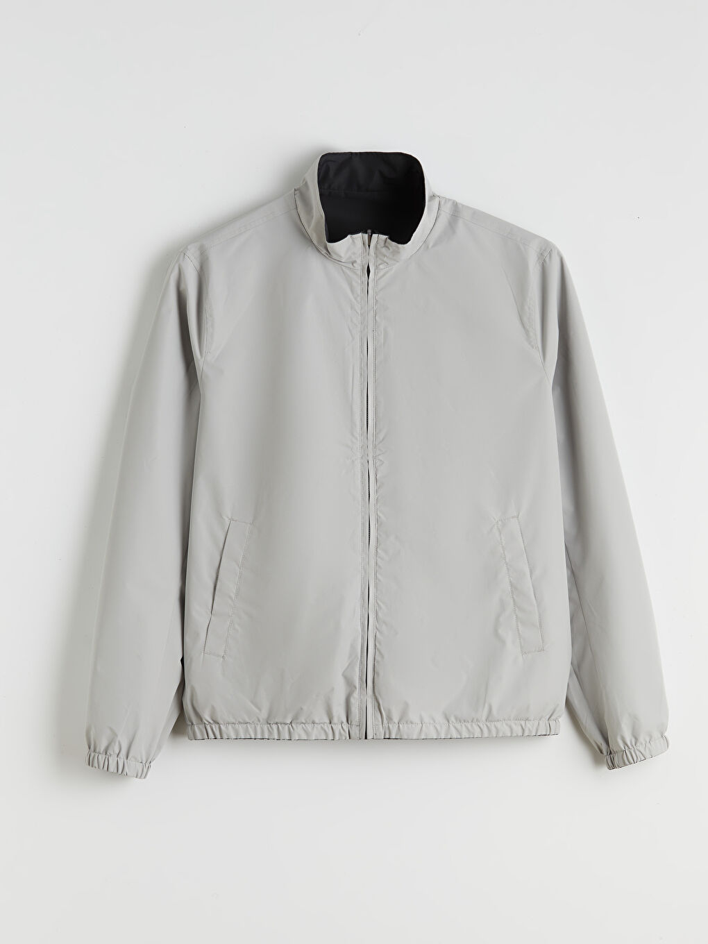 Men's Standard Fit Stand-Up Collar Jacket-8