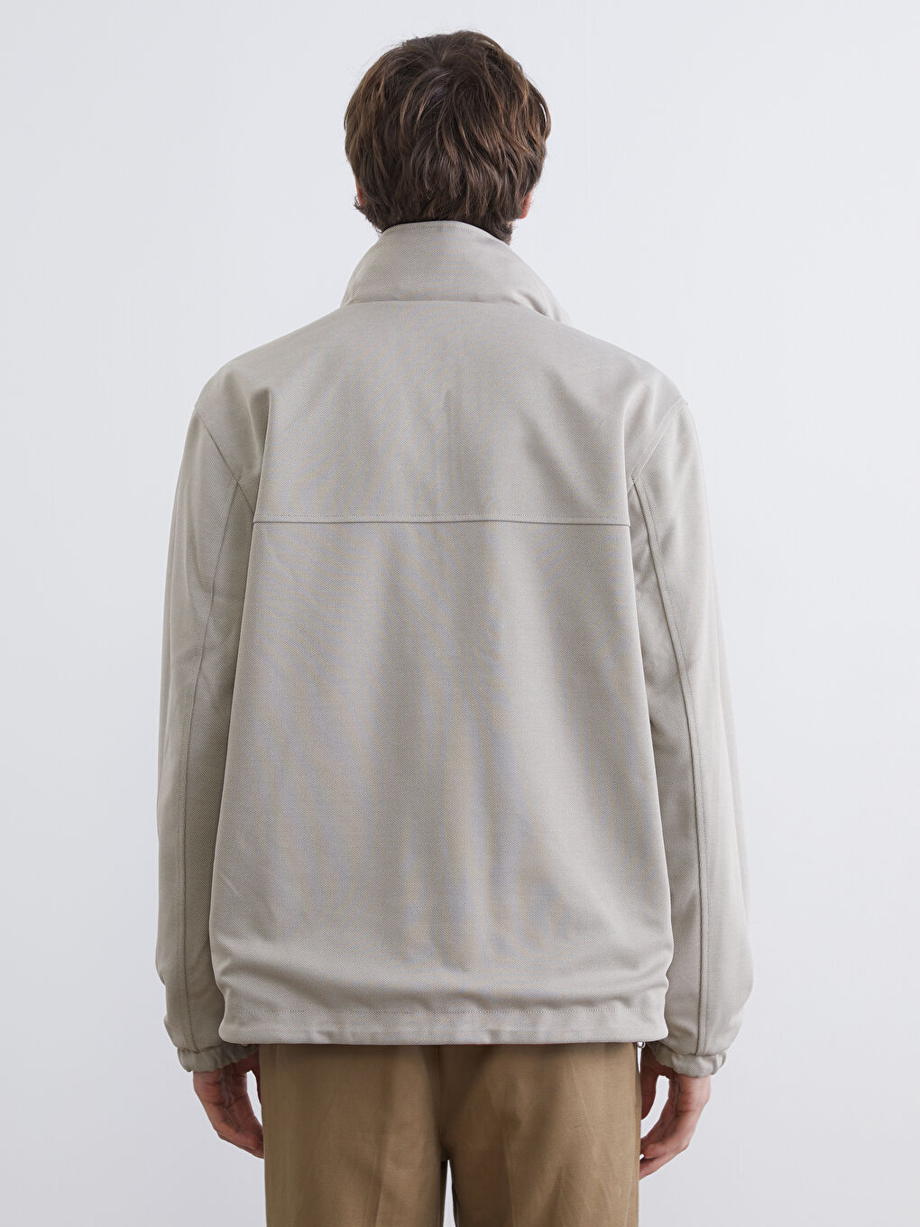 Men's Regular Fit Zip-Up Hoodie Jacket-4