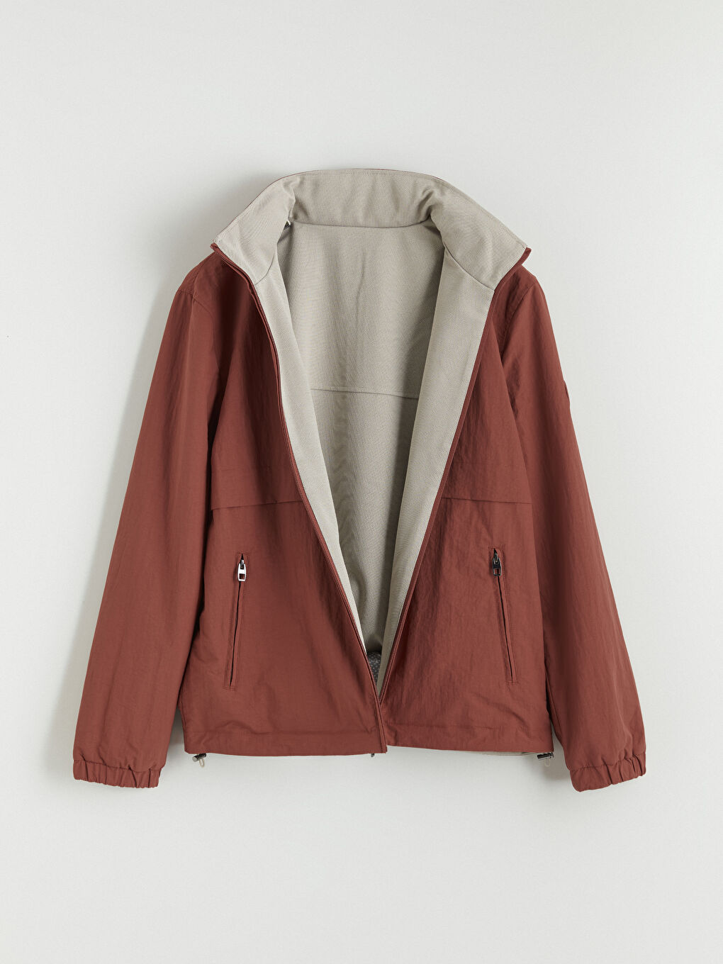 Men's Regular Fit Zip-Up Hoodie Jacket-6