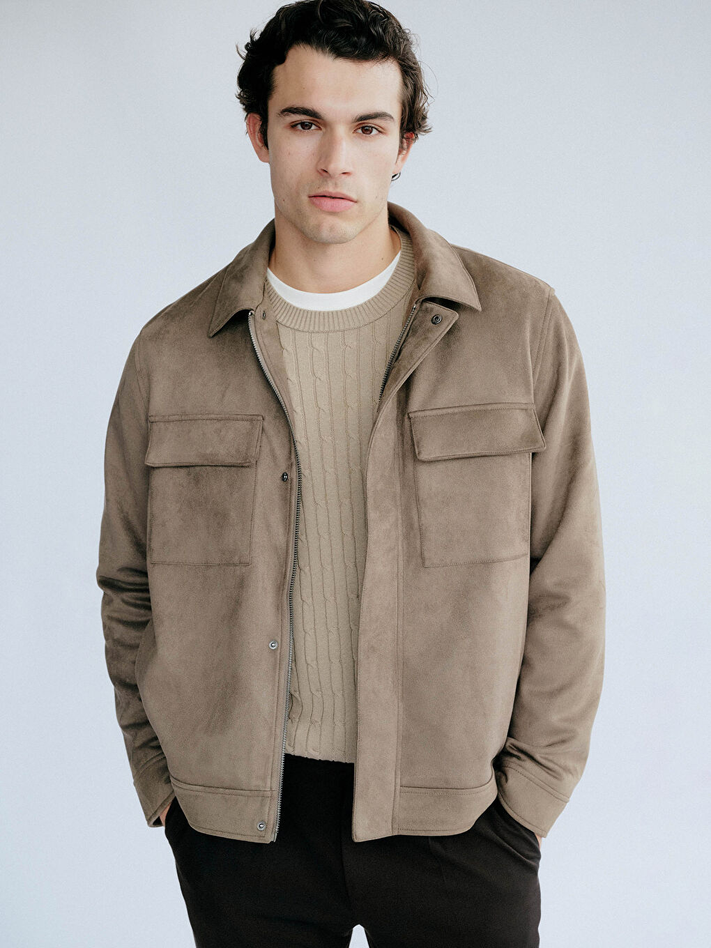 Manteau BEIGE Homme-2