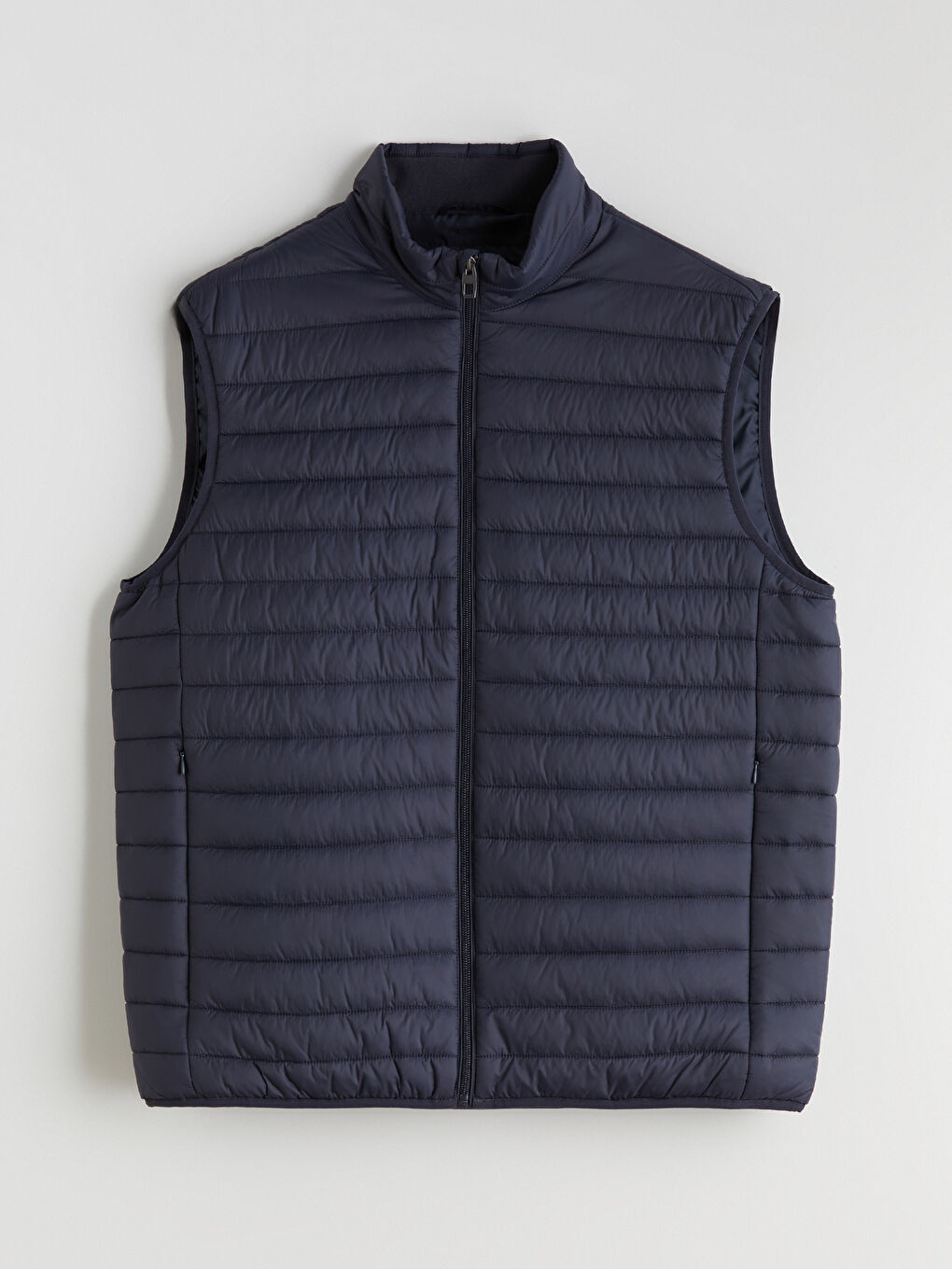 Жилет Мужской Надувной С Прямым Воротником-5