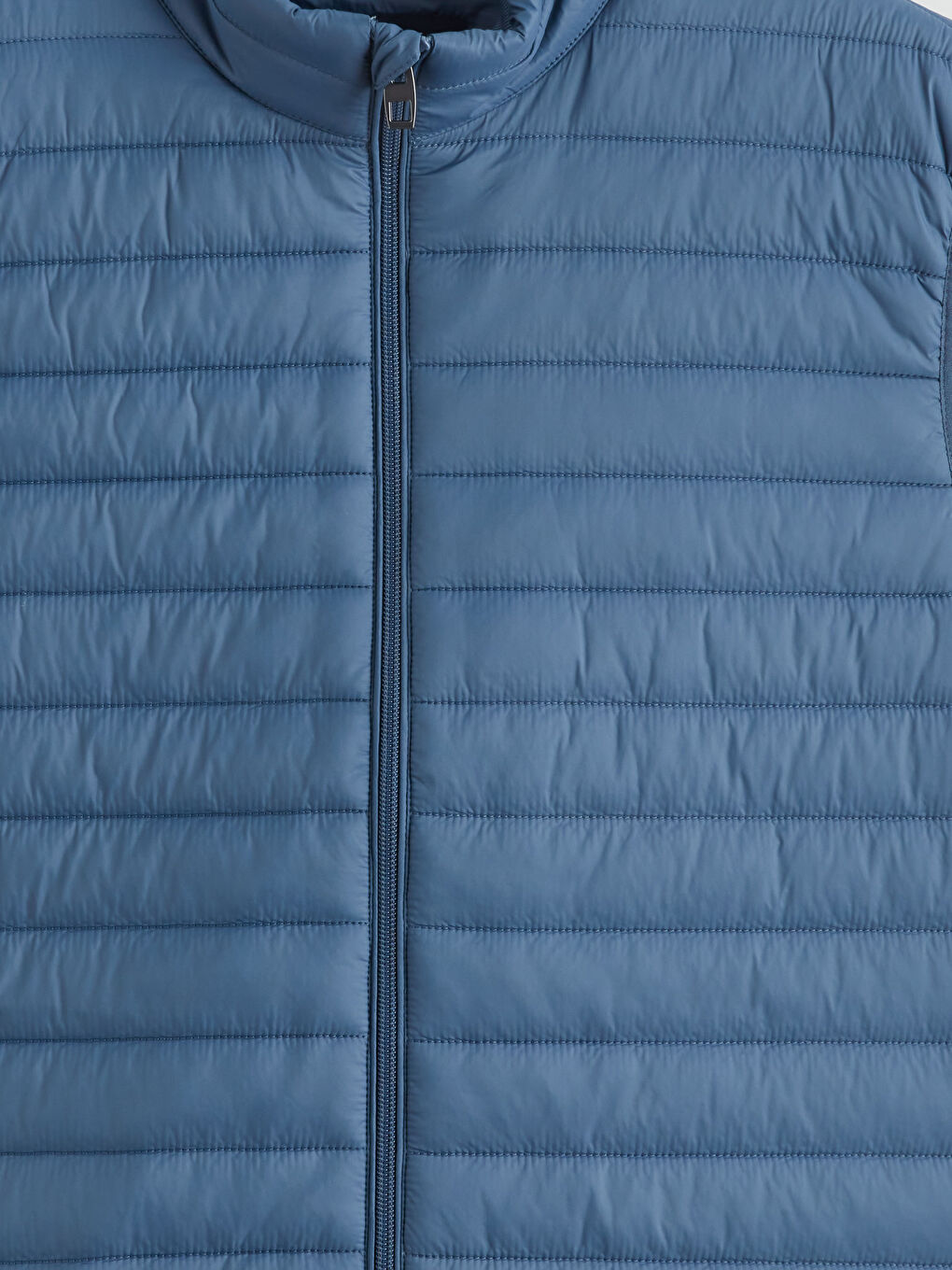 Straight Collar Men's Inflatable Vest-7