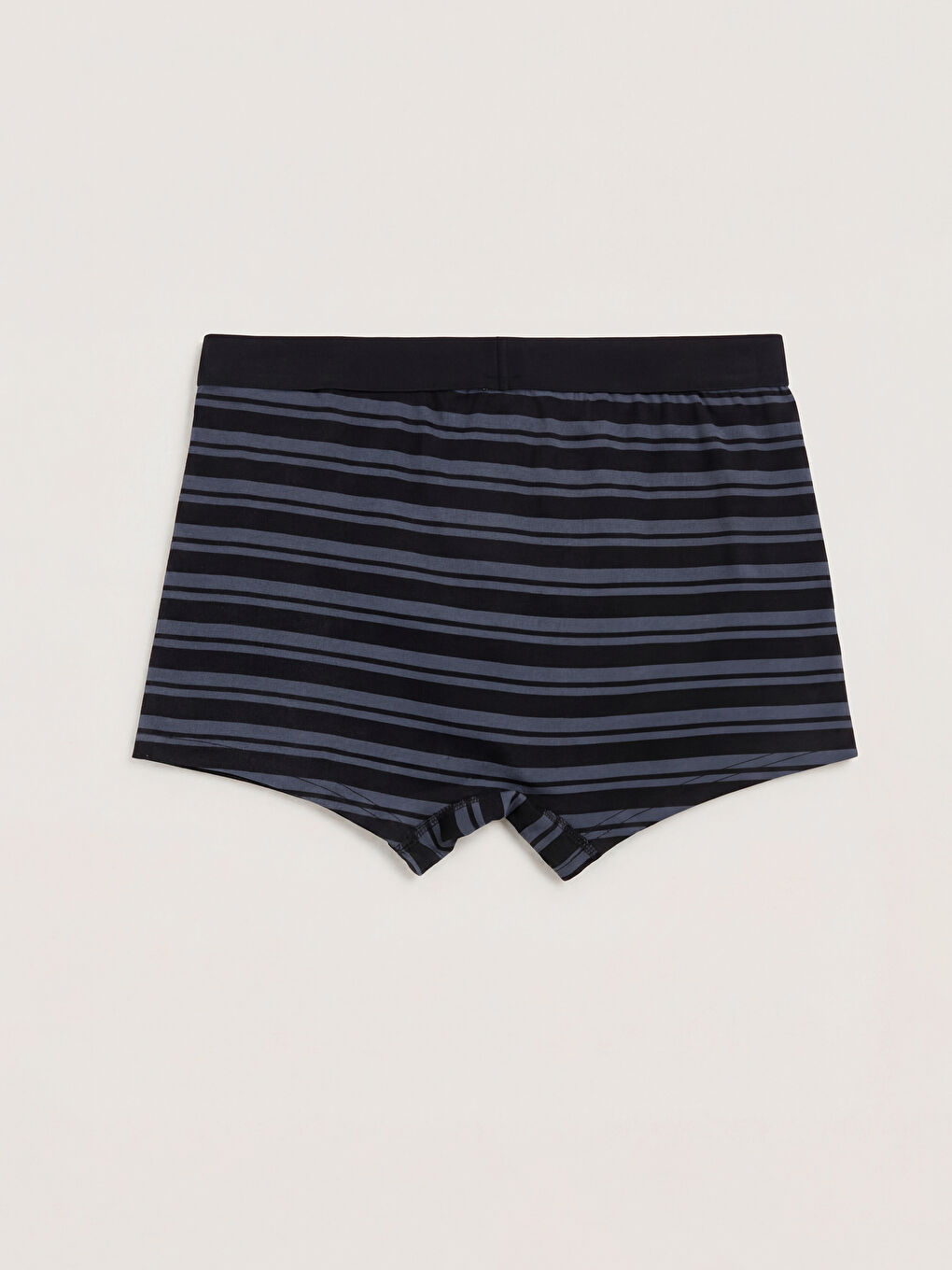 Siyah Standart Kalıp Pamuklu Esnek Erkek Boxer 3'lü-4