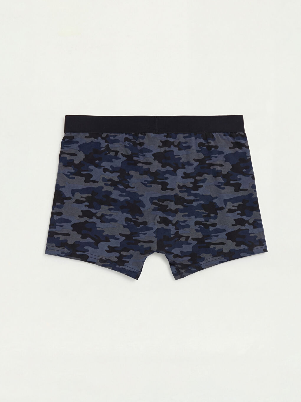 Siyah Standart Kalıp Pamuklu Esnek Erkek Boxer 3'lü-5