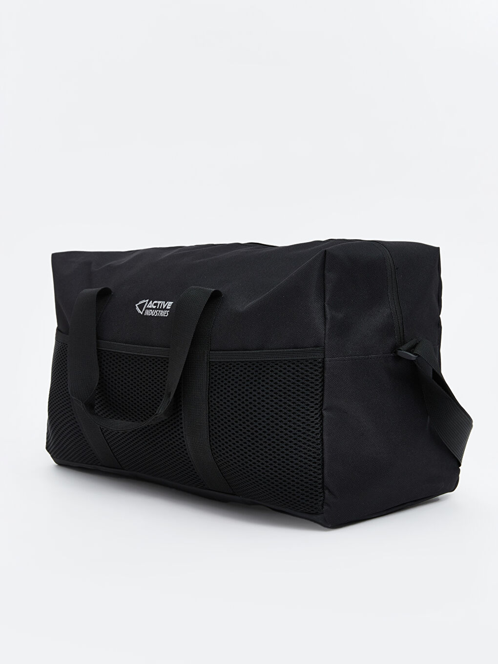 Siyah Çok Bölmeli Erkek Spor Çantası-1