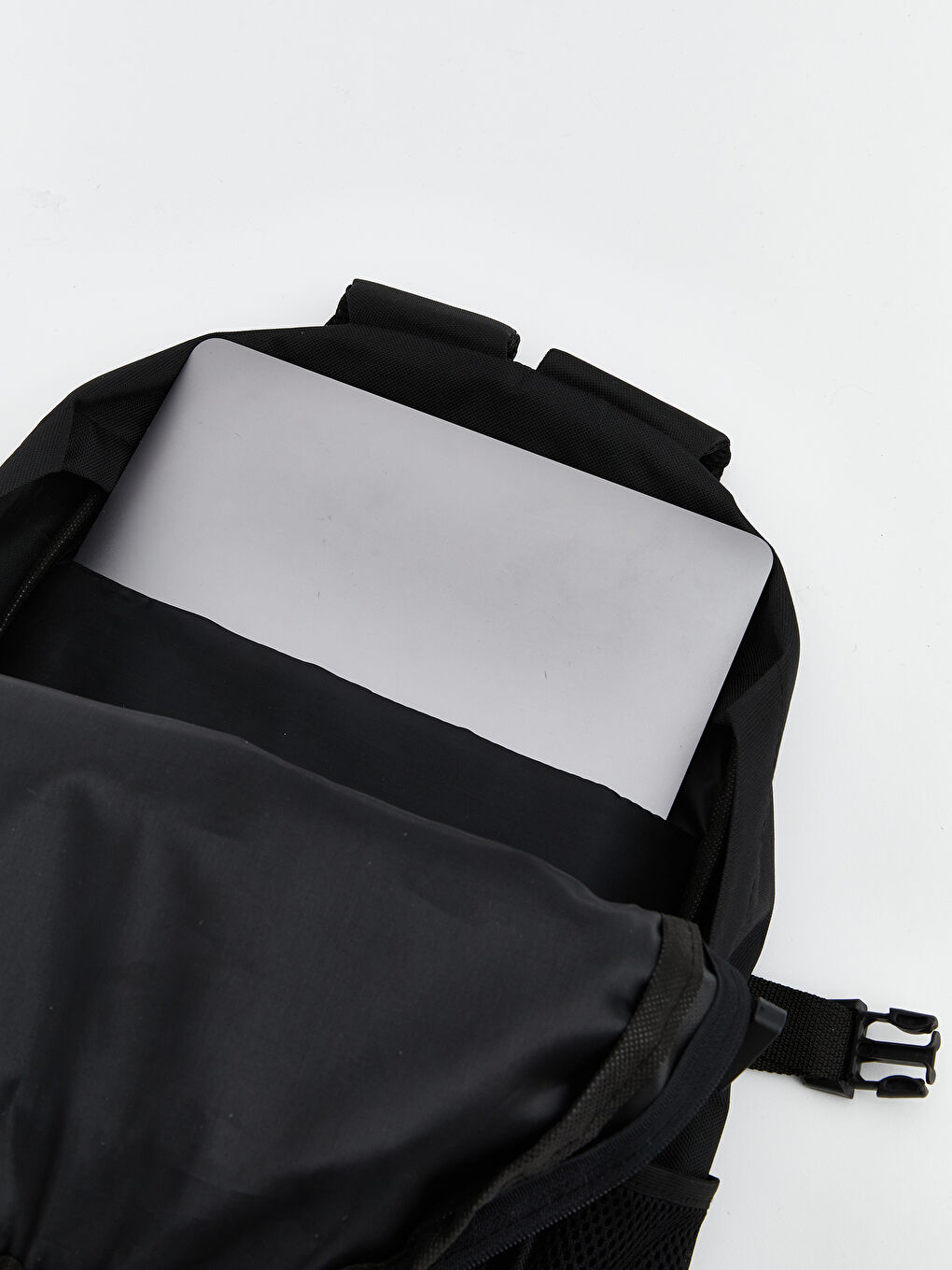 Siyah Baskılı Erkek Sırt Çantası-5