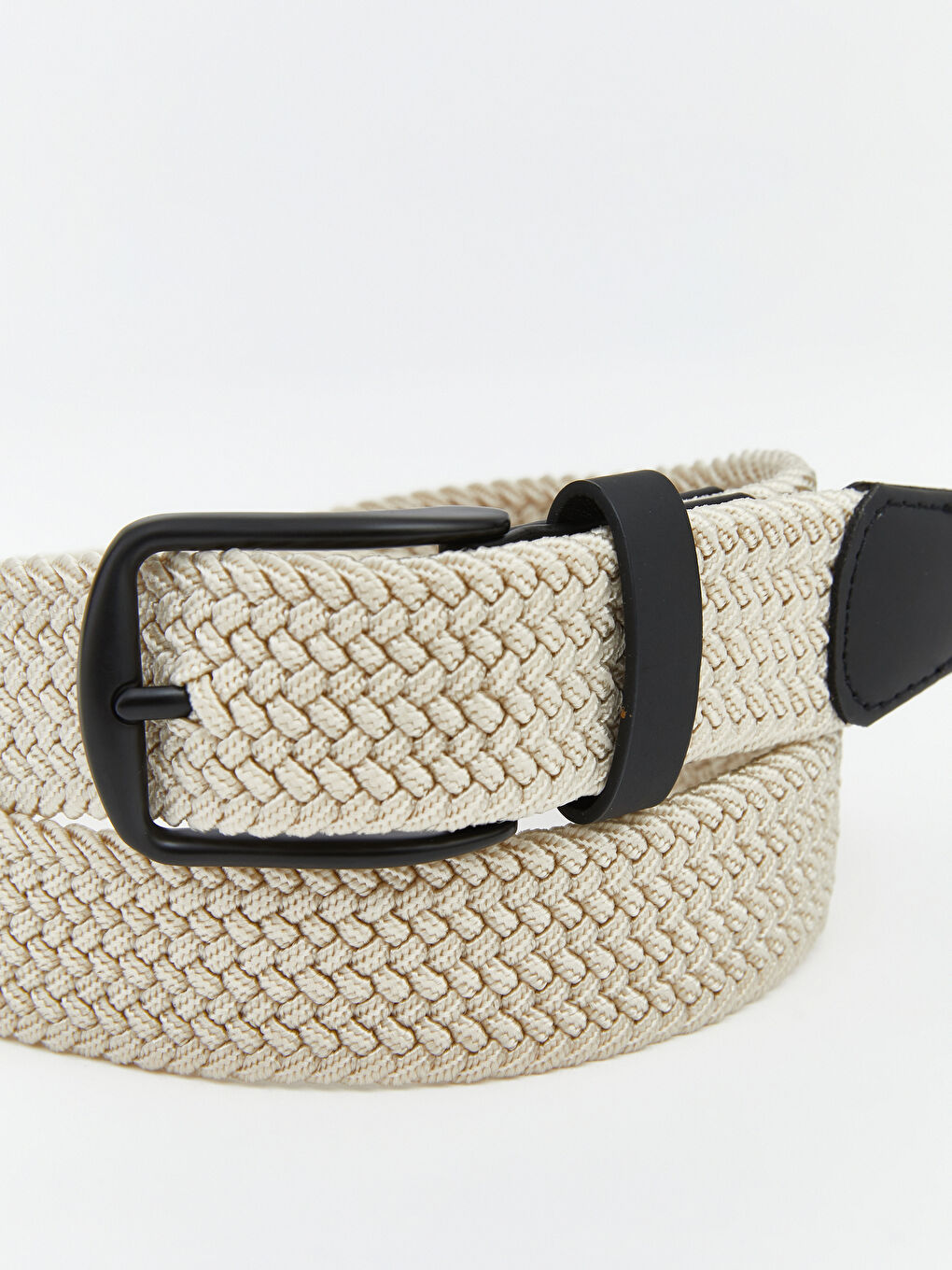Men's Braided Pattern Belt-3