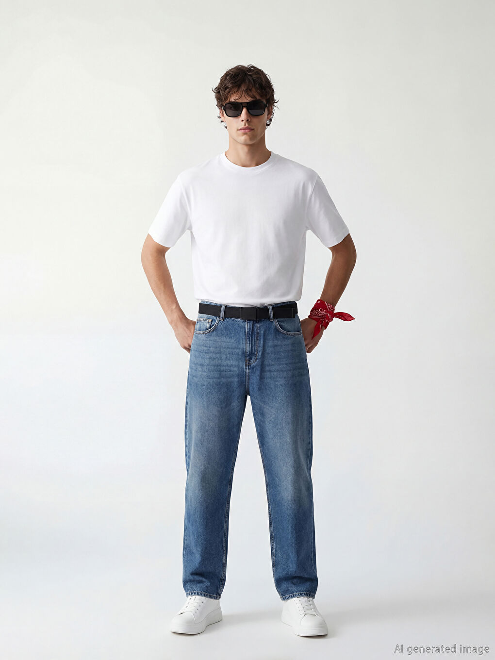 حزام رجالي بحزام قابل للتعديل-1