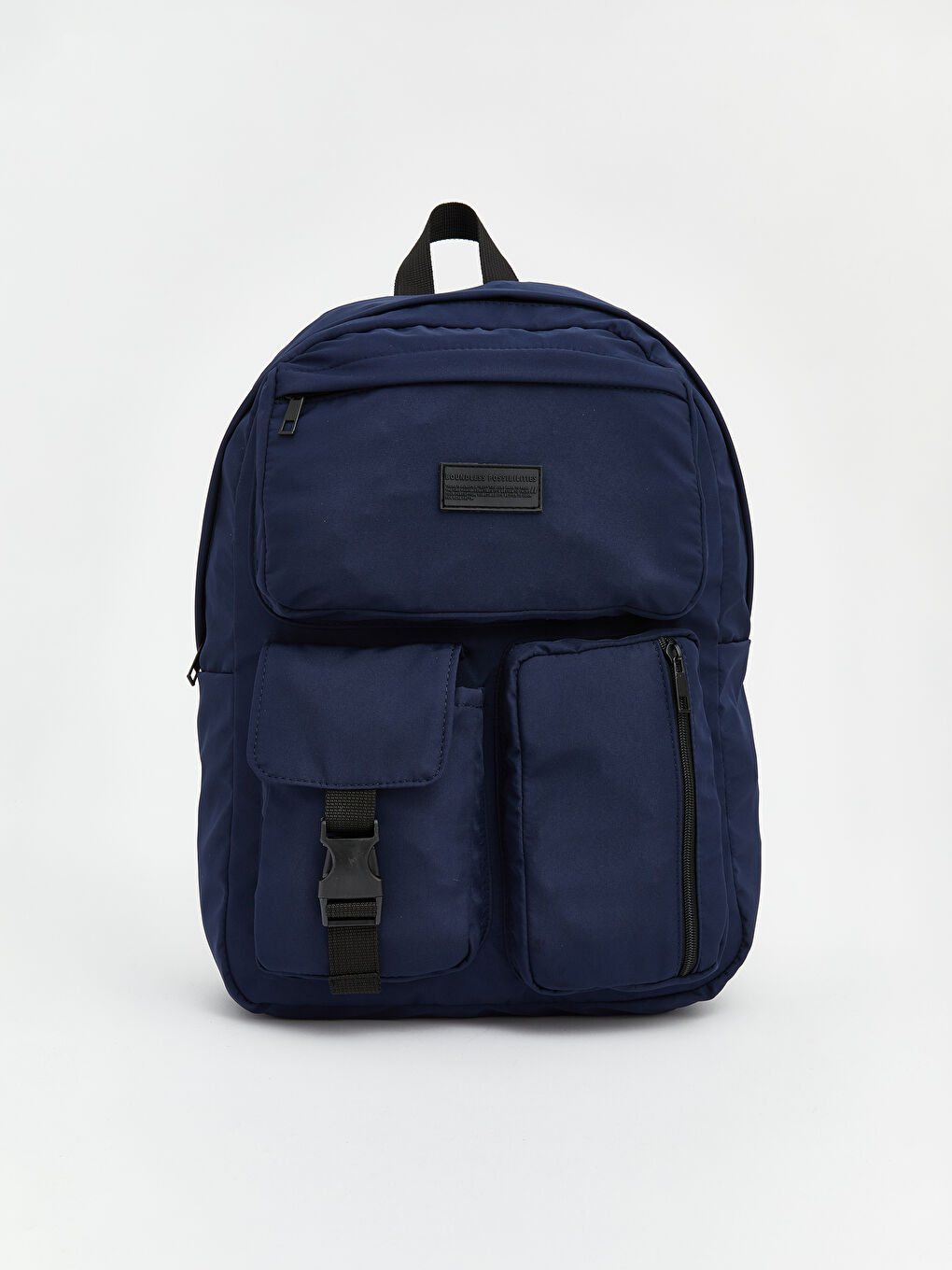 Lacivert Çok Gözlü Erkek Sırt Çantası