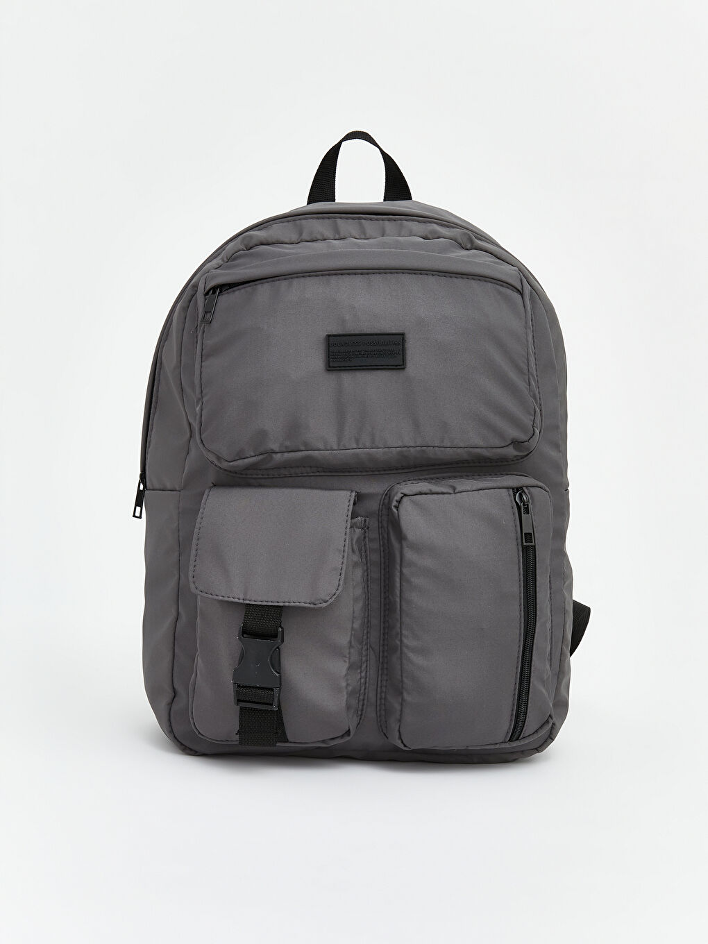 Antrasit Çok Gözlü Erkek Sırt Çantası