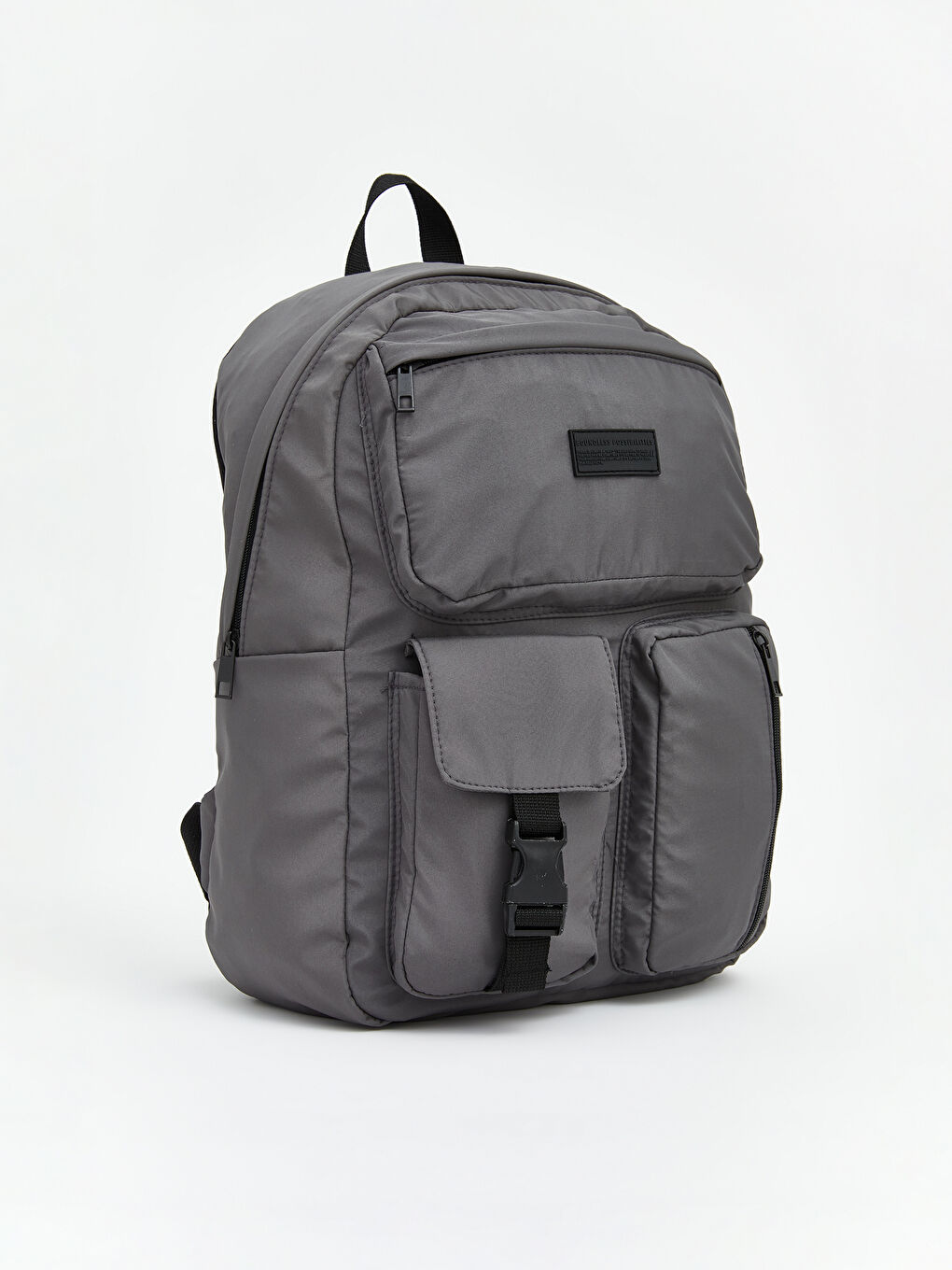 Antrasit Çok Gözlü Erkek Sırt Çantası-1