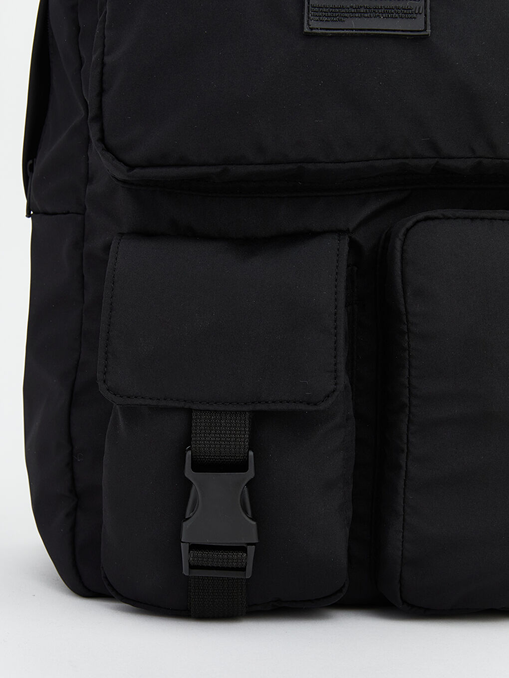 Siyah Çok Gözlü Erkek Sırt Çantası-2