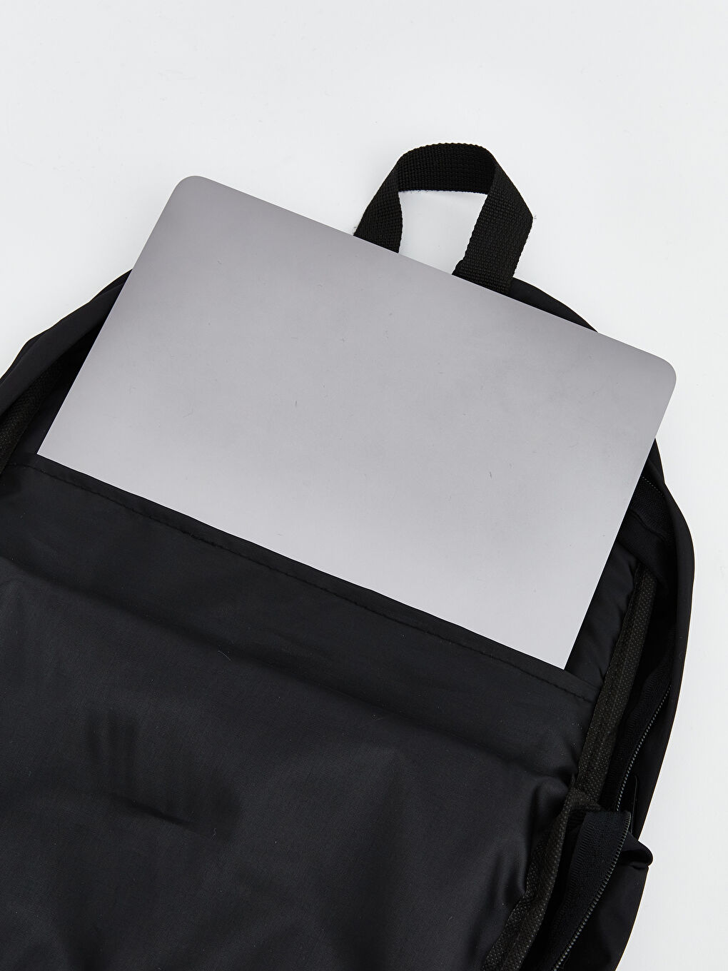 Siyah Çok Gözlü Erkek Sırt Çantası-3