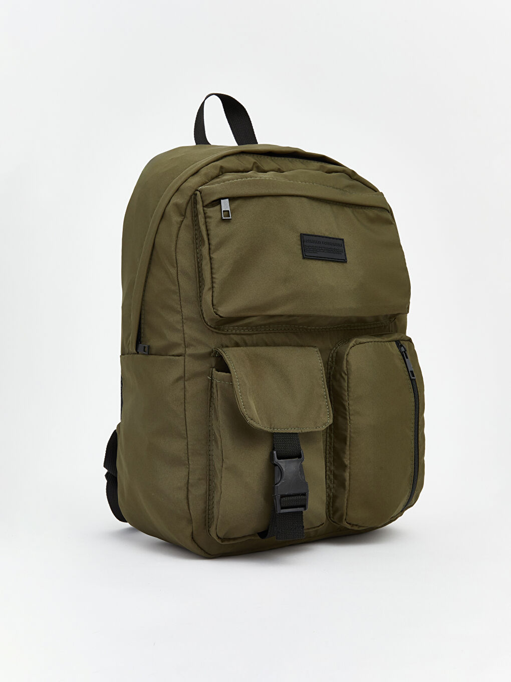 Haki Çok Gözlü Erkek Sırt Çantası-1