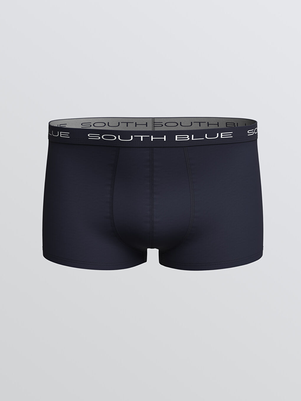 Lacivert Standart Kalıp Pamuklu Esnek Erkek Boxer 3'lü-2