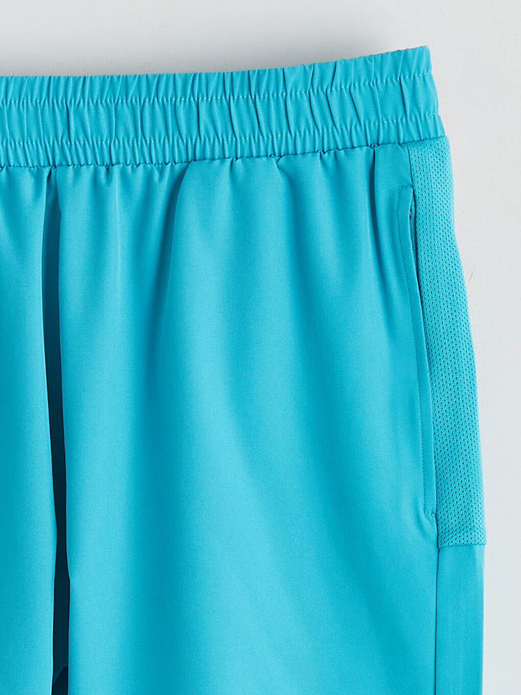 Turkuaz Standart Kalıp Rafael Nadal Baskılı Erkek Şort-5