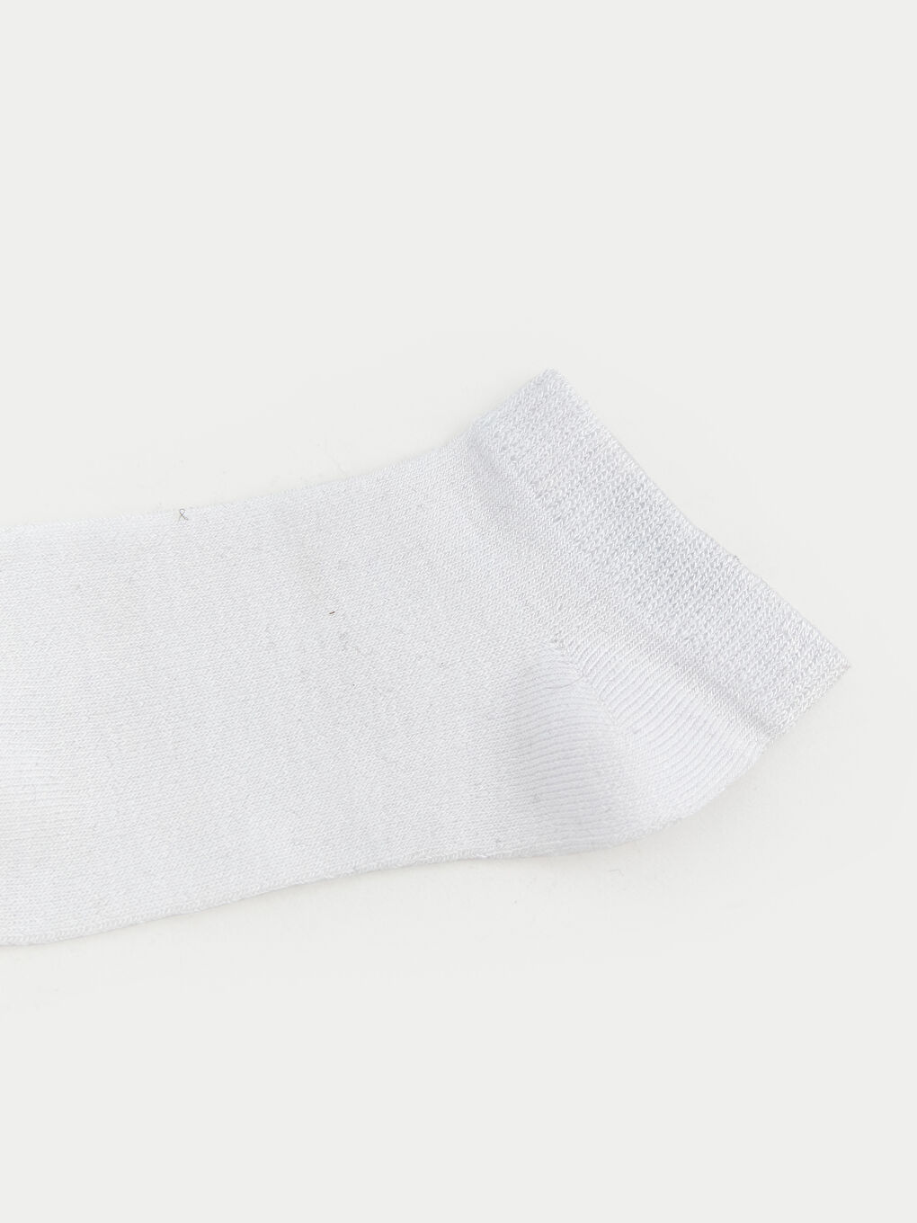 Beyaz Erkek Çocuk Patik Çorap 5'li-1