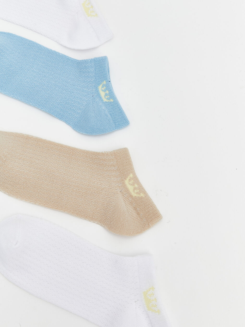 Karışık Desenli Erkek Çocuk Patik Çorap 7'li-1