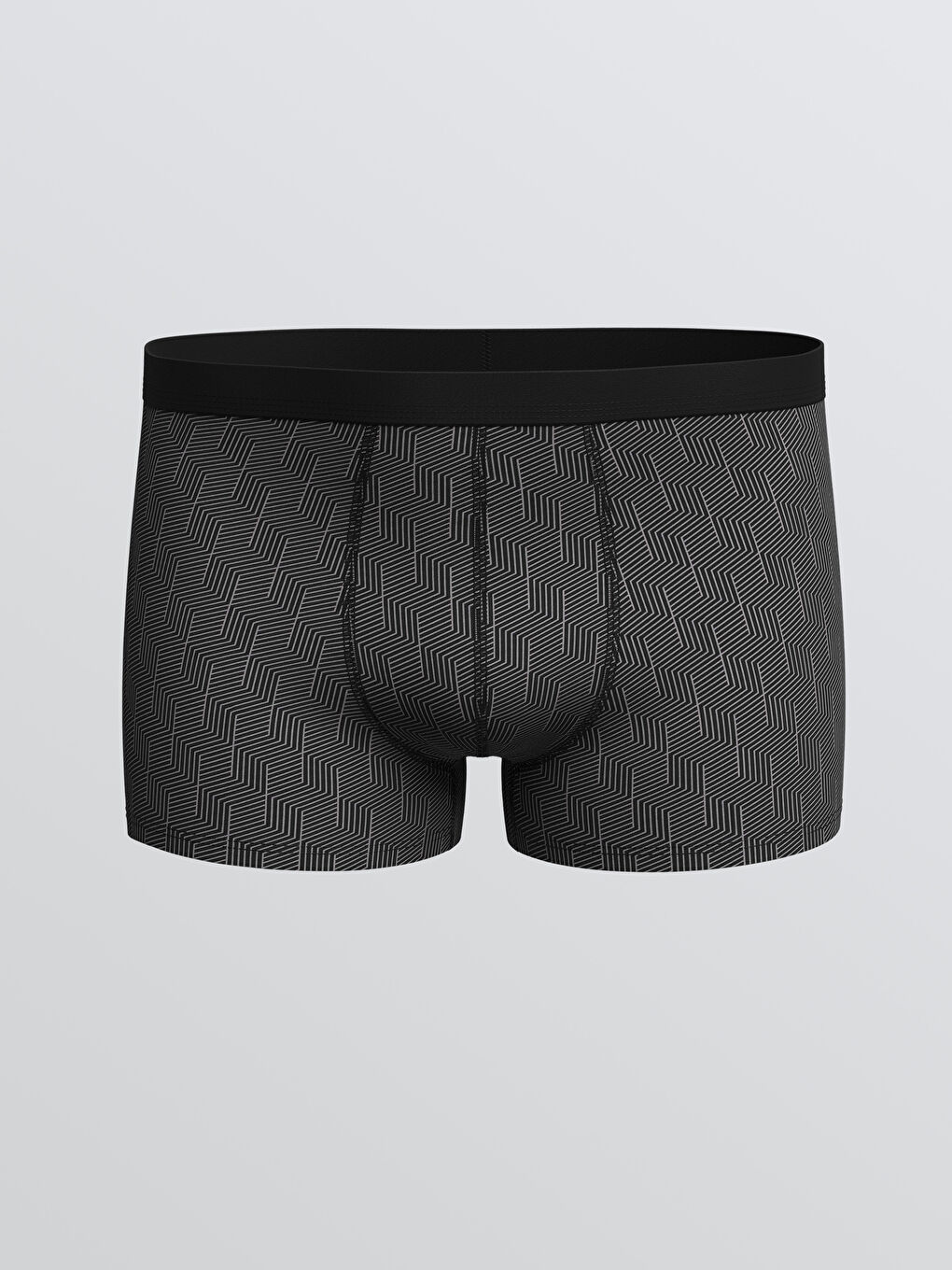 კლასიკური ფორმის, ელასტიური ბამბის მამაკაცის ბოქსერი შორტები, სამეულის ნაკრები-1