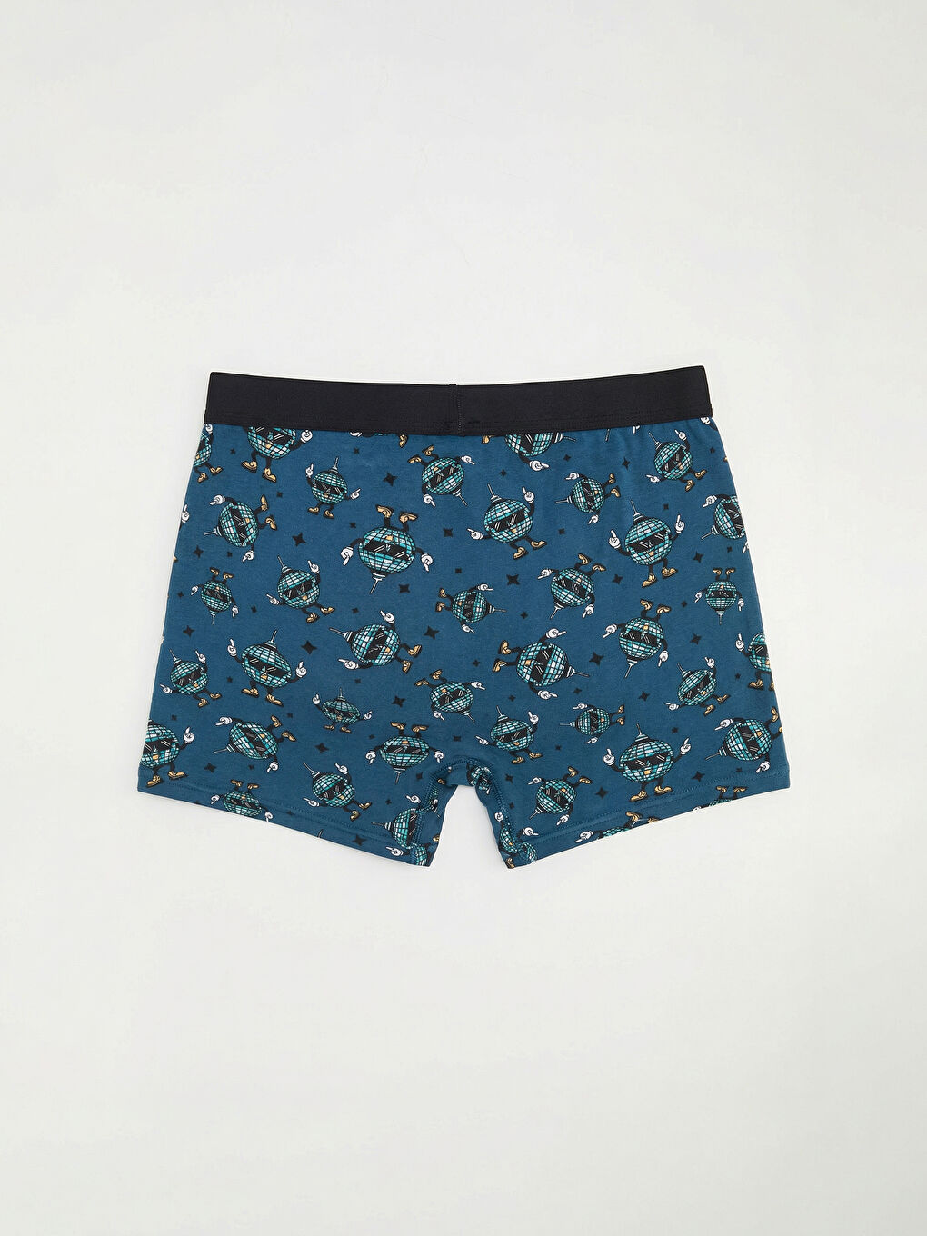 Yeşil Standart Kalıp Pamuklu Esnek Erkek Boxer 3'lü-2