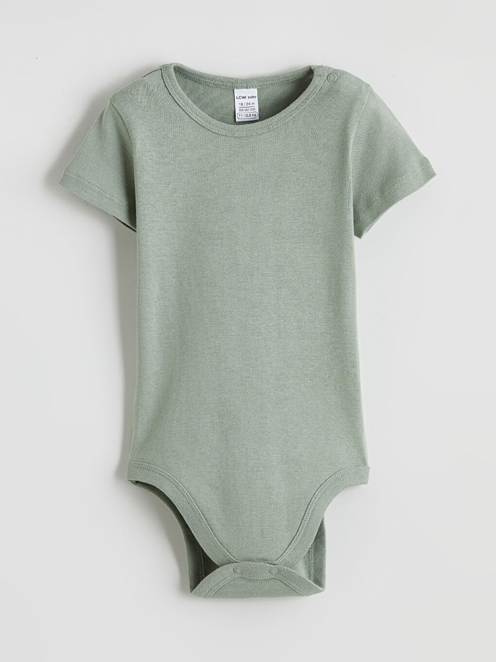 Ekru Baskılı Erkek Bebek Çıtçıtlı Body 2'li-5