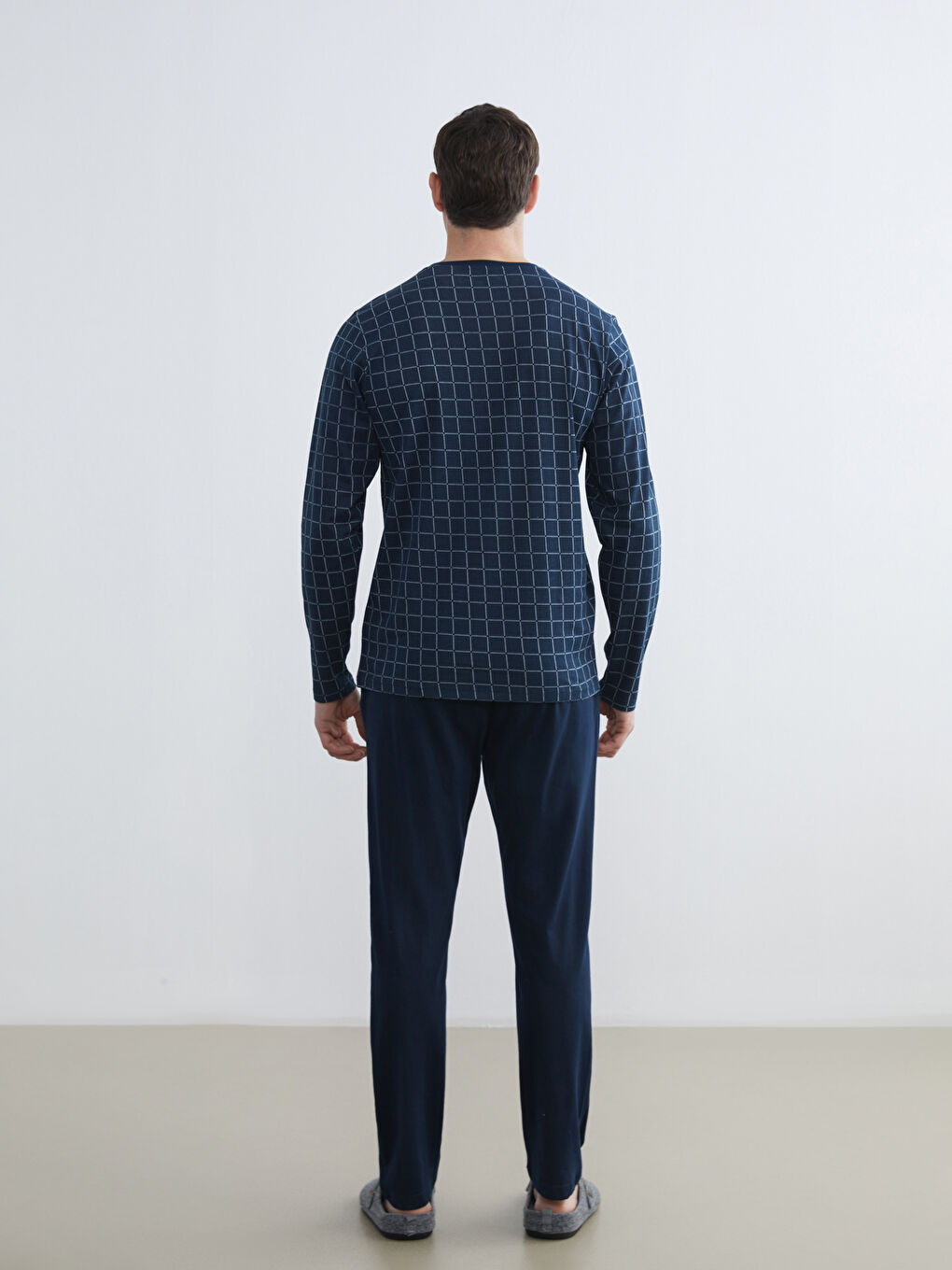 TAMNO PLAVA Pidžama komplet Muškarac-3