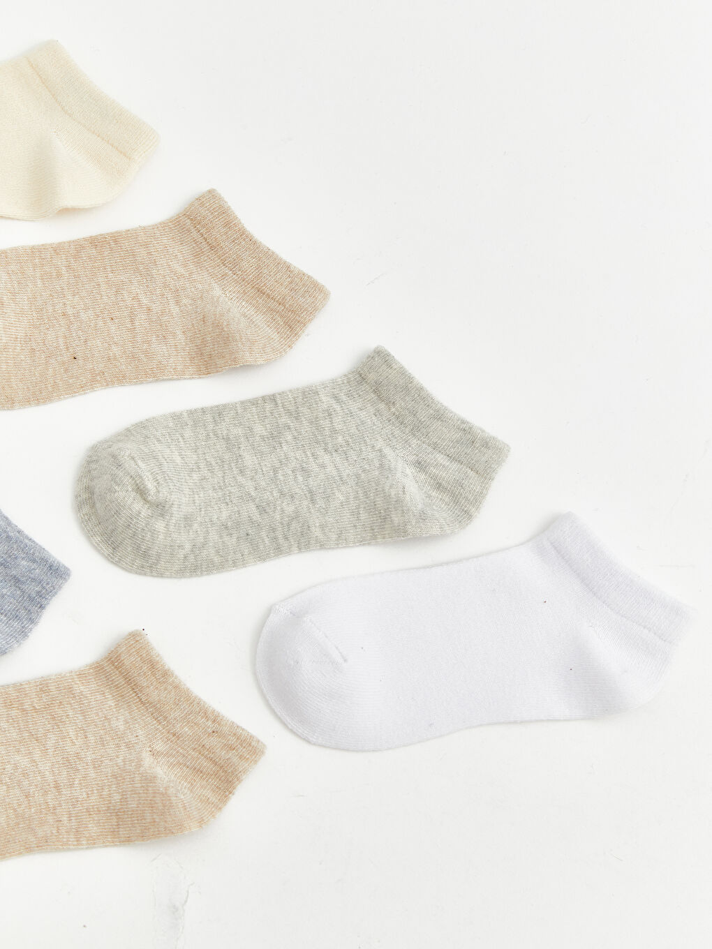 Karışık Erkek Çocuk Patik Çorap 7'li-1