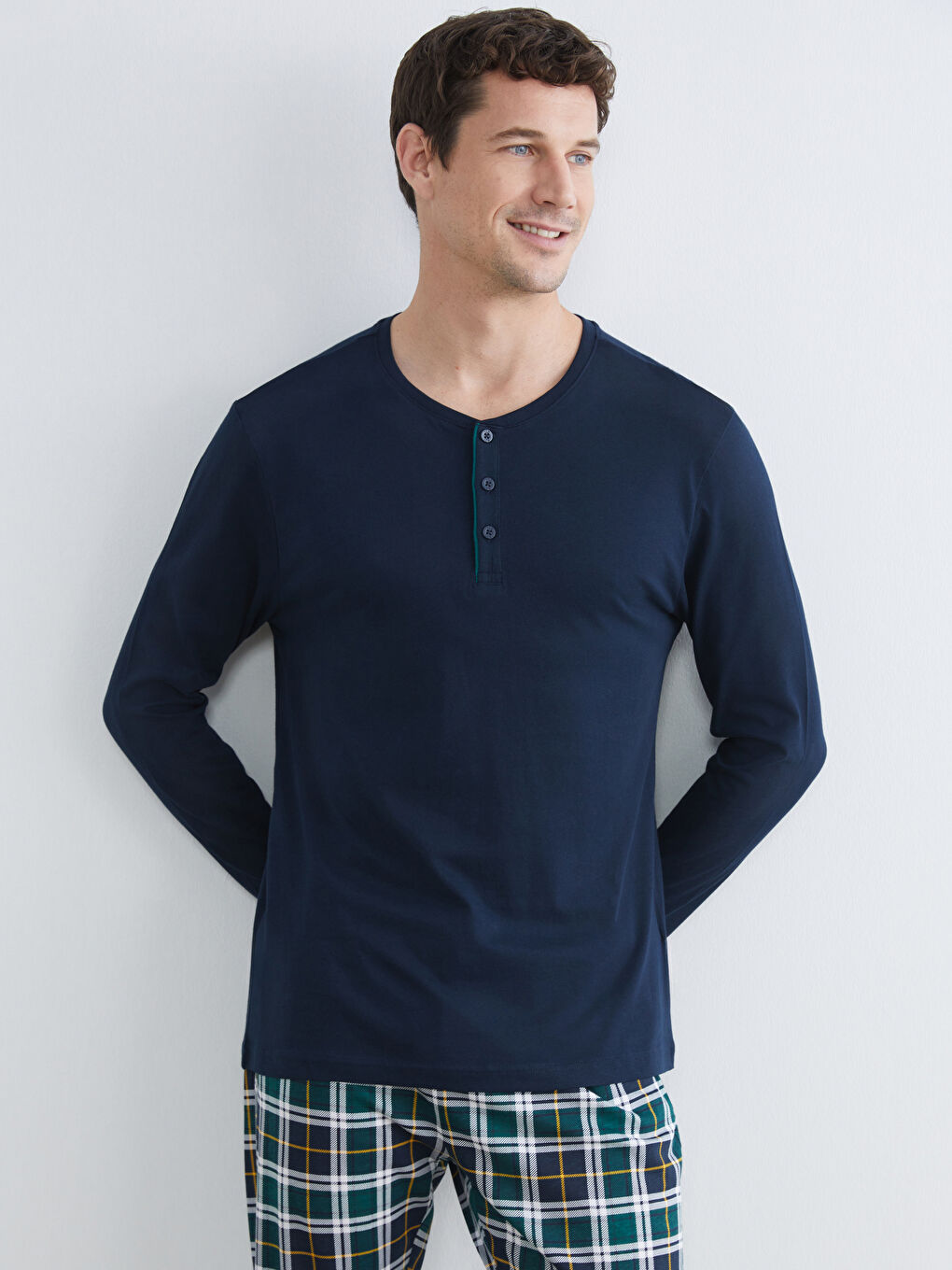 TAMNO PLAVA Pidžama komplet Muškarac-1