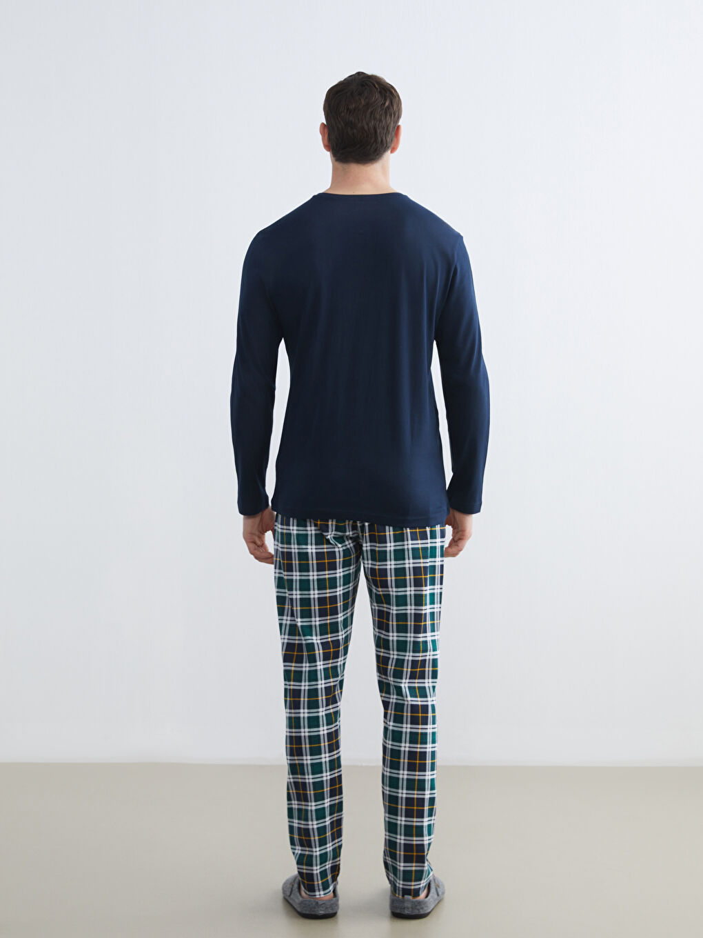 TAMNO PLAVA Pidžama komplet Muškarac-3