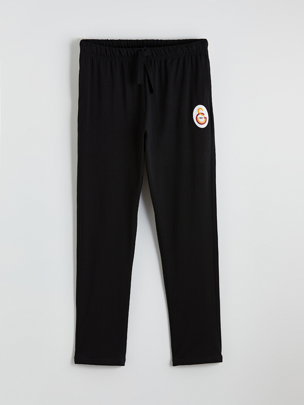 Siyah Regular Fit Galatasaray Baskılı Erkek Pijama Alt