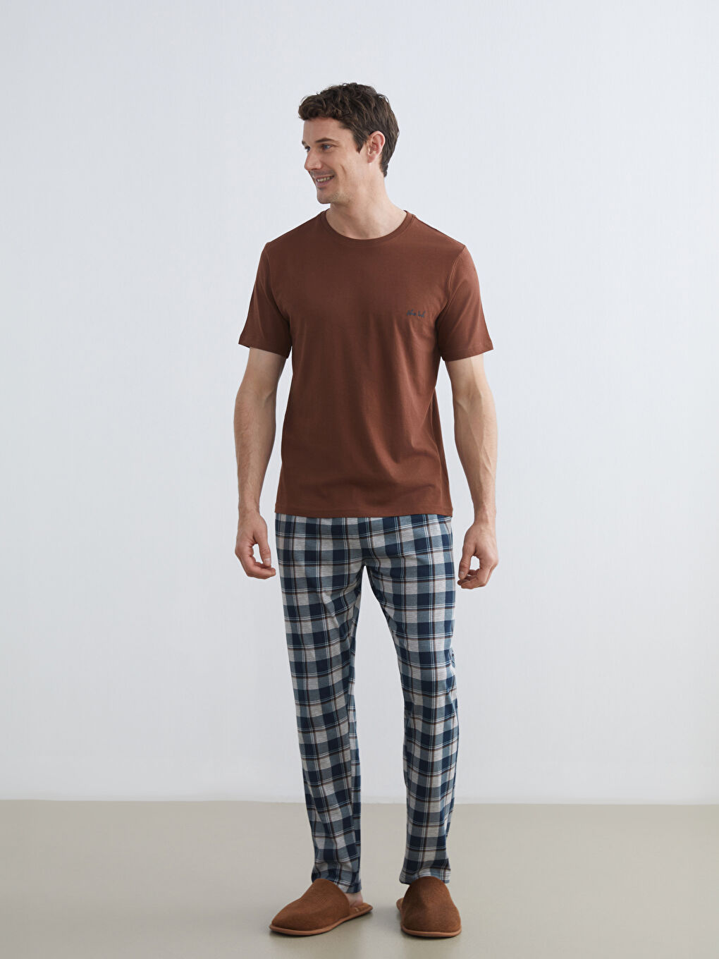 Man BROWN Pyjama Set