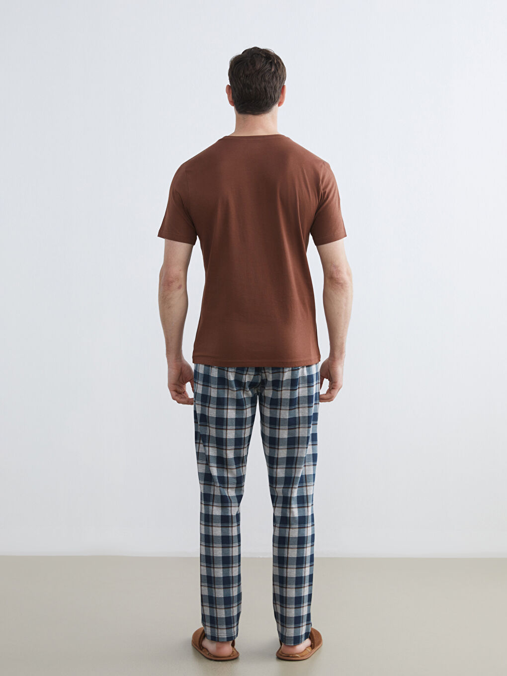 Man BROWN Pyjama Set-3