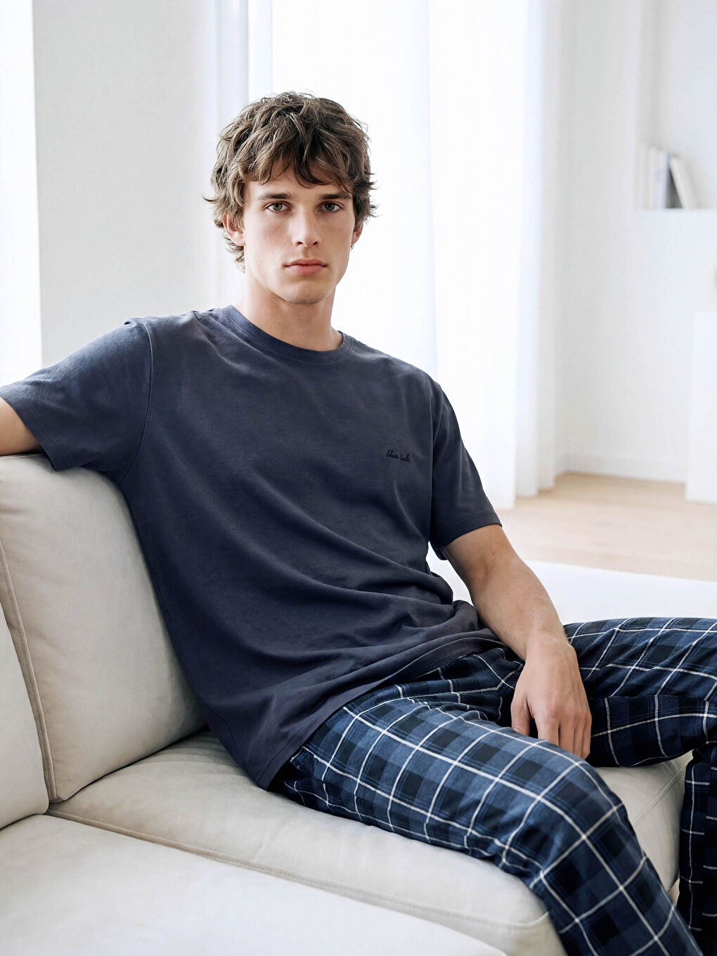 Ensemble de Pyjama Classique pour Hommes-1