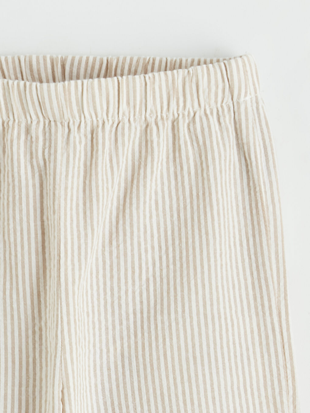 Kahverengi Geniş Paça Kız Bebek Pantolon-2