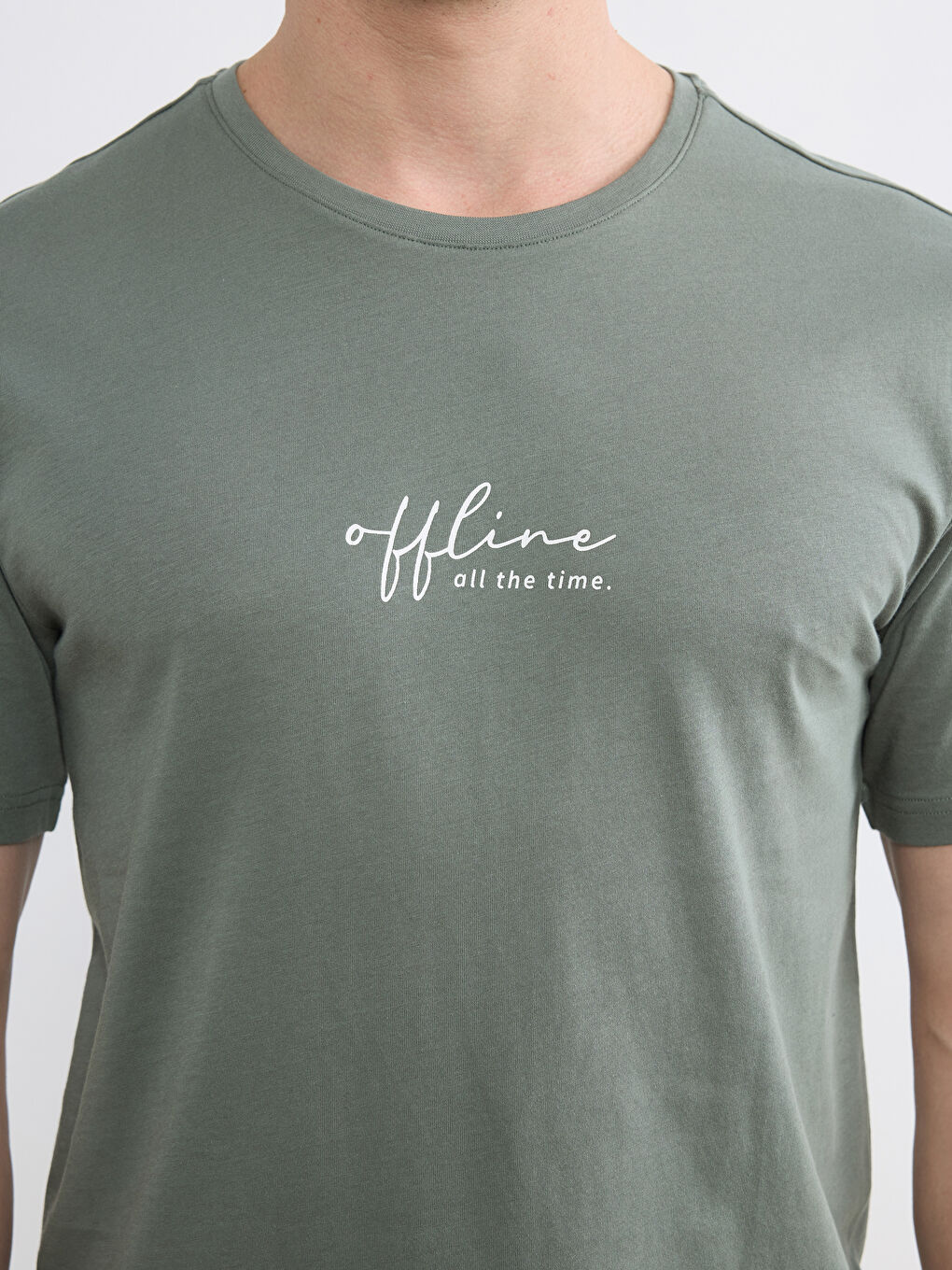 მამაკაცები მწვანე პიჟამის ნაკრები-2