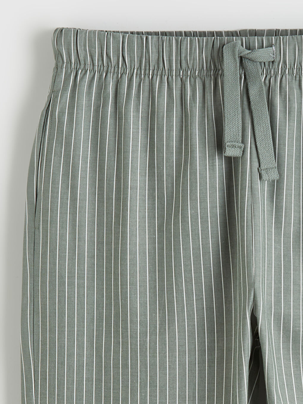 მამაკაცები მწვანე პიჟამის ნაკრები-8